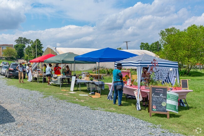 The East Capitol Urban Farm Farmers Market is open every other Saturday from 10am-3pm.