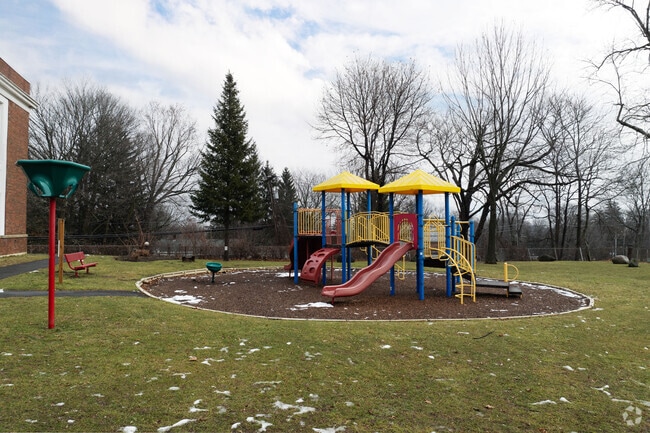 A playground is a key element at Loudonville Elementary School.