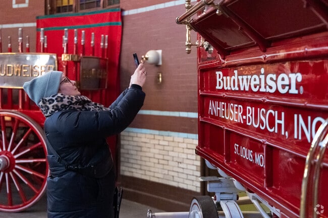 Anheuser-Busch Brewery is 5 minutes from downtown Saint Louis and has Clydesdales stables.