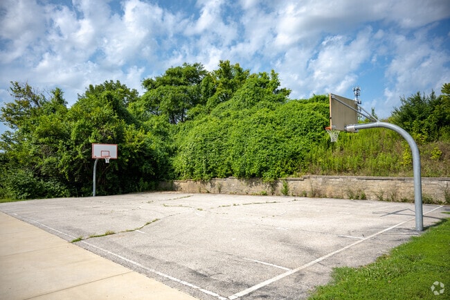 At Parkway Central Middle School, students can enjoy a game of basketball.