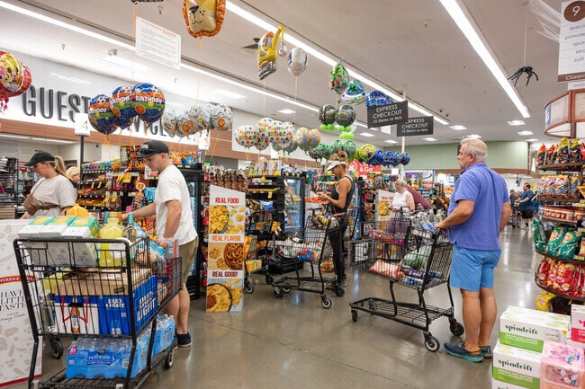 Beard residents head to Safeway for regular grocery shopping visits.