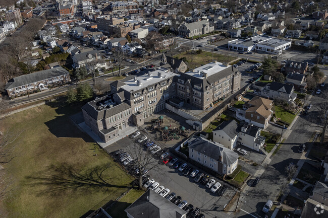 Parsons Memorial School at 200 Halstead Avenue in Harrison, NY.