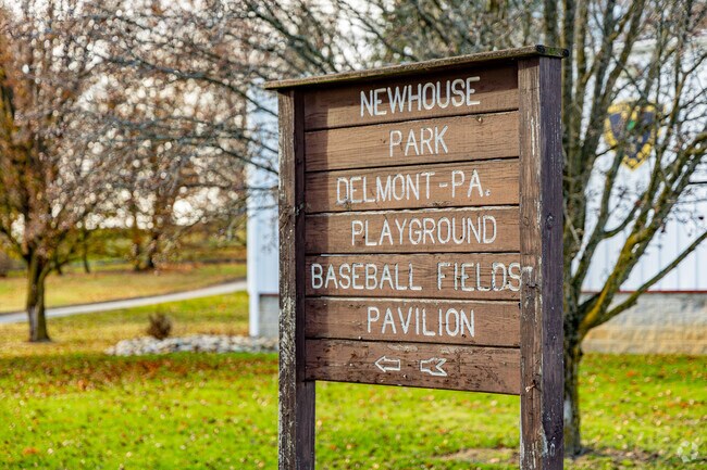 Newhouse Park in Delmont includes recreational amenities open for public use.