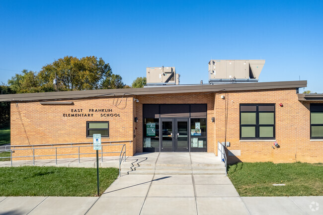 East Franklin Elementary School in Outer Greater Hilltop serves the children in grades K-4.
