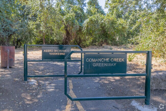 Comanche Creek Greenway is about 20 acres open to the public.