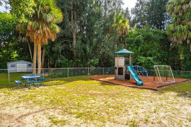 Brevard Academy for Individual Excellence features a vibrant playground for students to enjoy.
