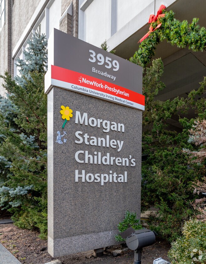 Morgan Stanley Children's Hospital Signage