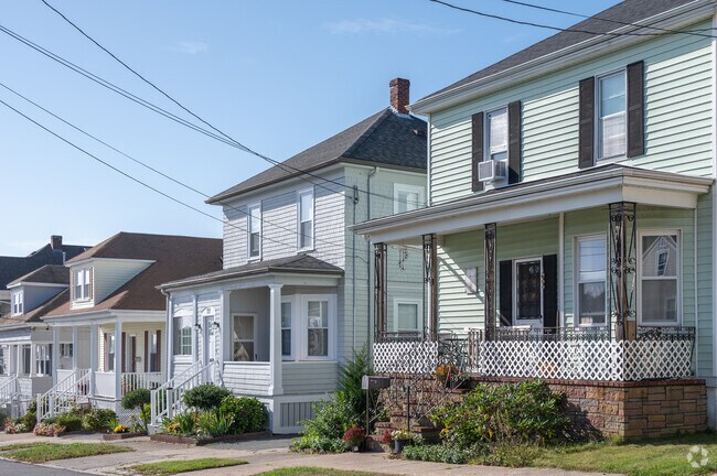 While walking through the  streets of The South End you will see rows of colonial homes.