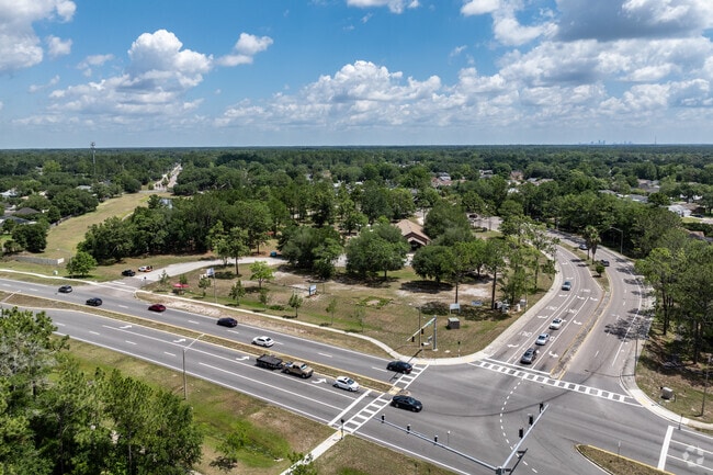Chimney Lakes/Argyle Forest has connections to anywhere in the city via its surface streets.