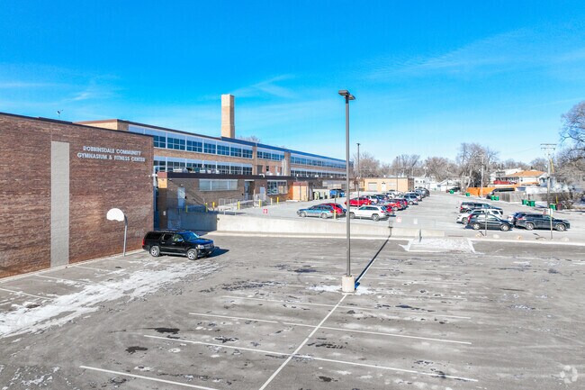 Robbinsdale Middle School is visited often for its open gym activities after school hours.
