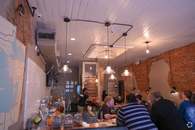 The Bank by Pizza Shack offers locals freshly made Mississippi pizza pie daily.