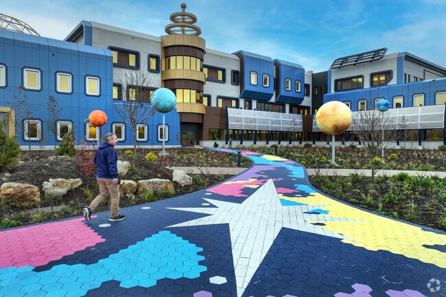 Epic Systems near Stone Meadows offers enchanting architecture and is open for public tours.