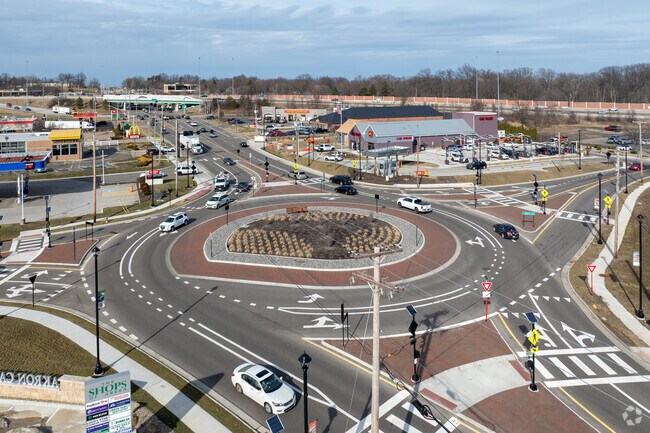 Green residents experience an effortless journey through the neighborhood.