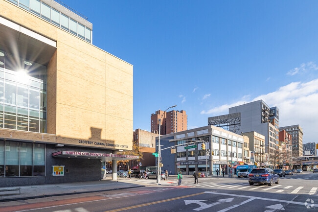 Harlem Children's Zone Promise Academy II is nearby public transportation options.