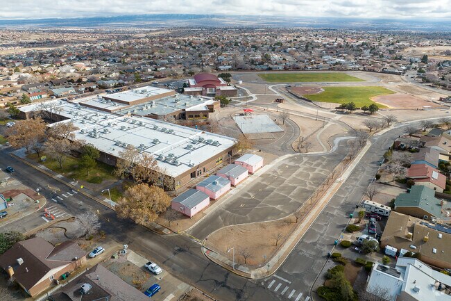 Lincoln Middle School sits on an expansive campus.