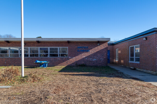 Play area at Wakefield Elementary School in South Kingstown, RI.