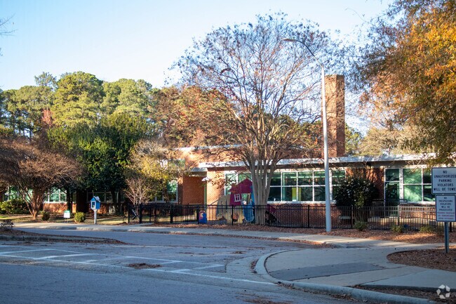 Joyner Elementary School provides education in the neighborhood of  
Five Points.