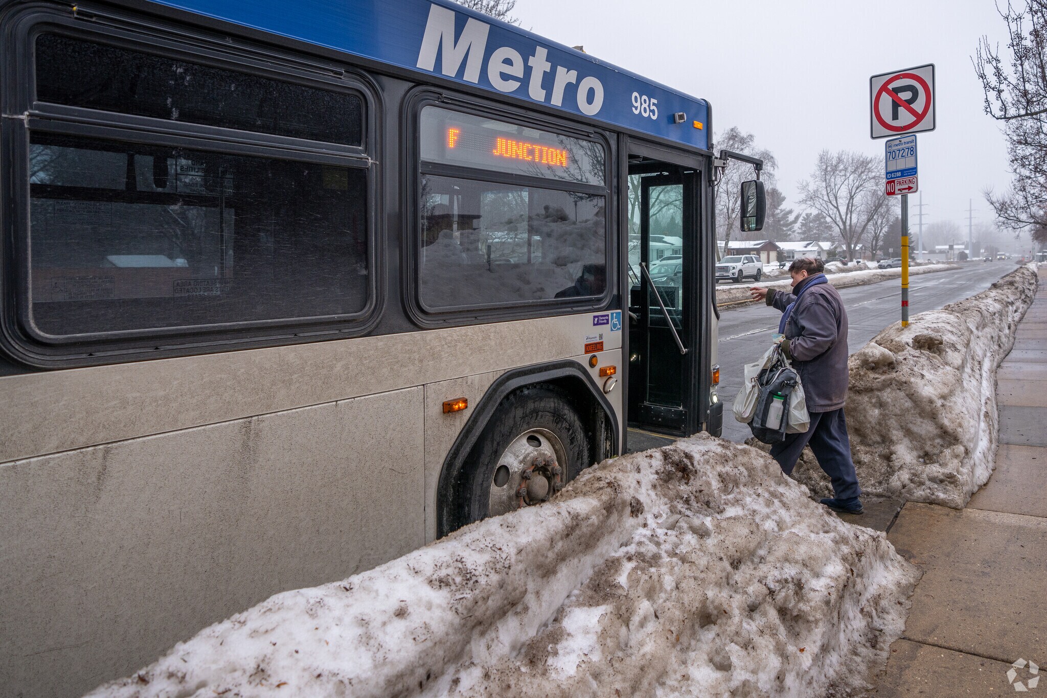 Commuting from Parkside Heights to Madison is simple with the local Metro bus system.