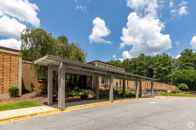 Henderson Mill Elementary School serves the Embry Hills area.