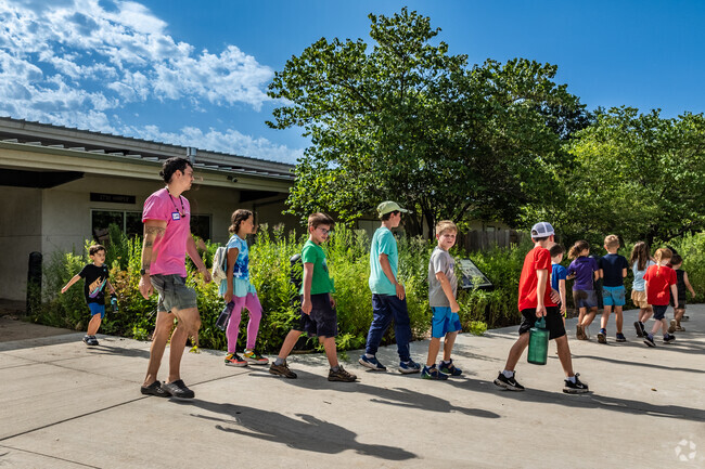 The Prairie Park Nature Center has great outdoor space for the kids to explore.