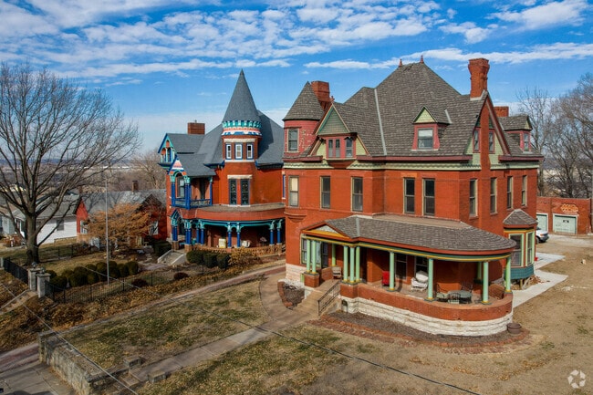 Pendleton Heights boasts beautiful old Victorian homes.