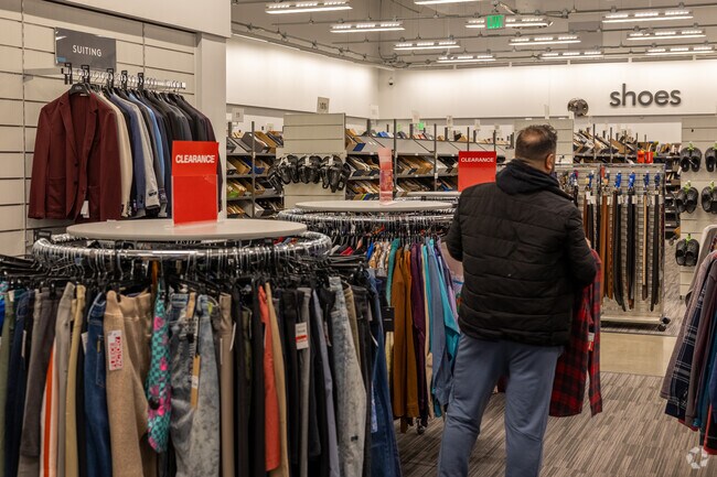 Nordstrom Rack in South Braintree offers high fashion at a reasonable price.
