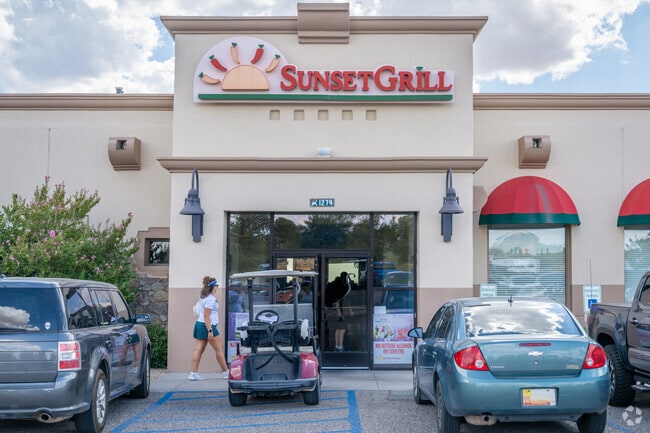 Sunset Grill is perfectly situation in the center of the Sonoma Ranch neighborhood.