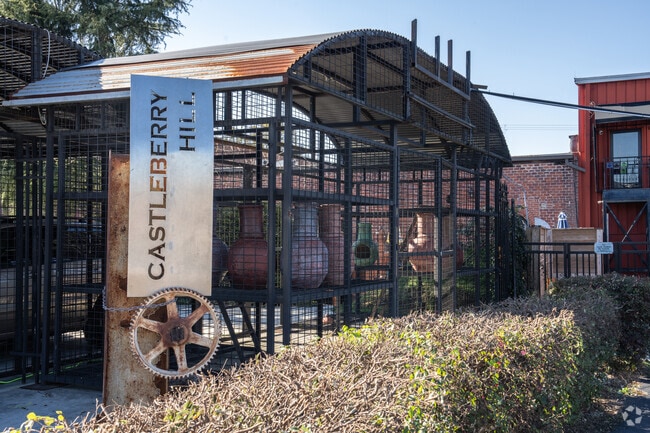 Castleberry Hill has boasts an industrial and civil rights history with landmarks throughout the city.
