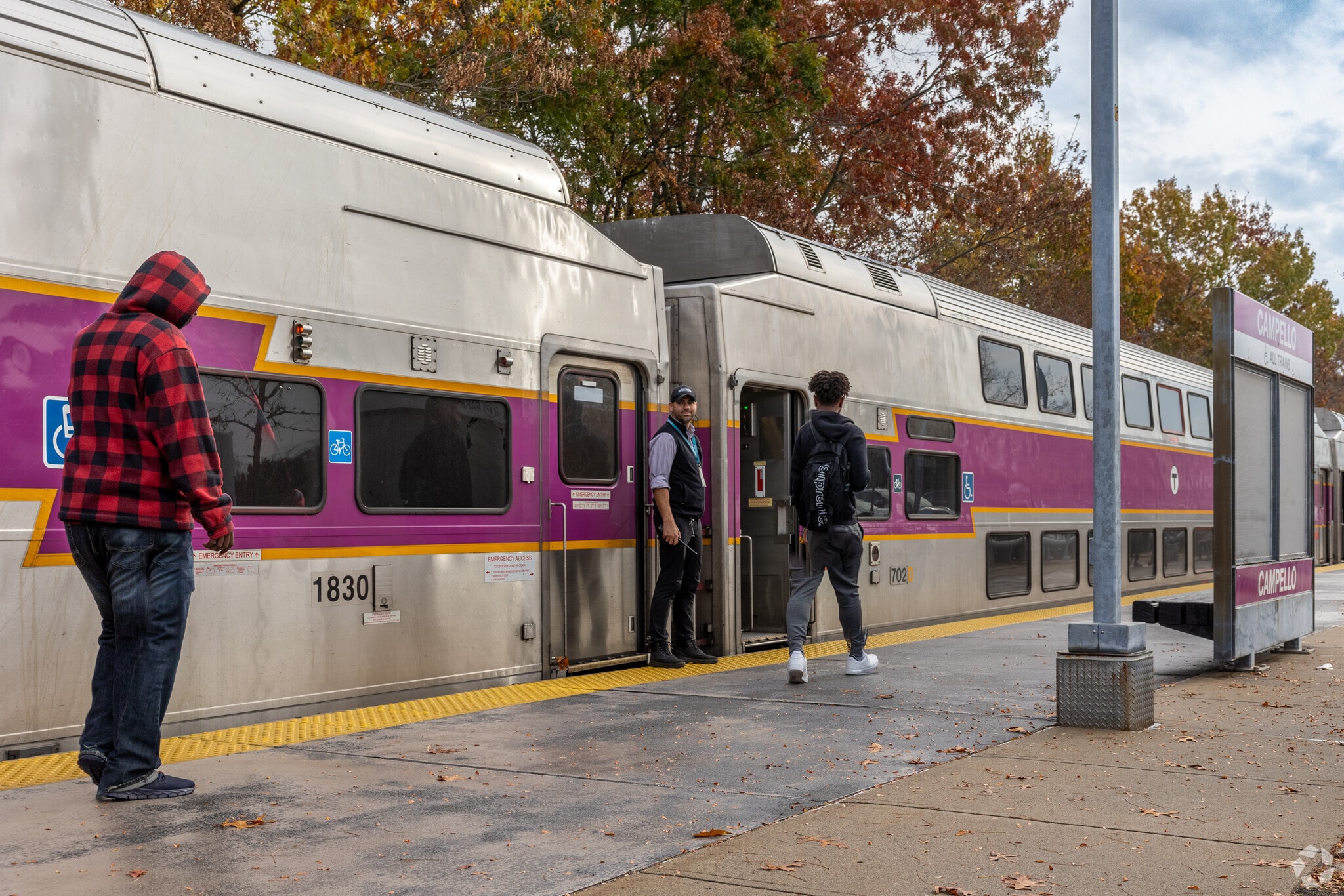 At the Campello train station in Campello you can be in Downton Boston in no time at all.