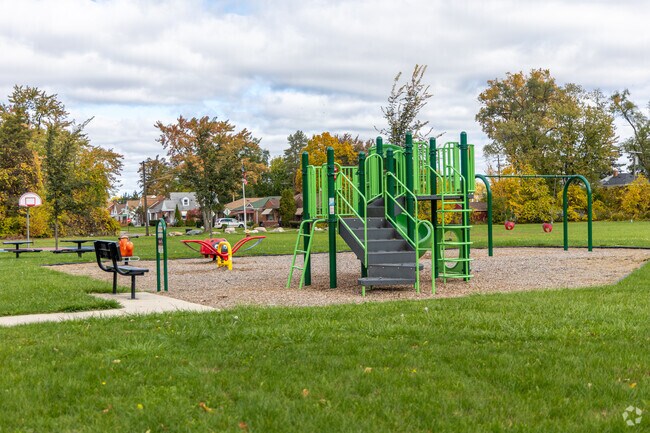The equipment available at Bale Playground.
