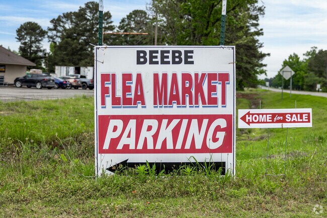 The Beebe Flea Market is a big draw for both residents and travelers.