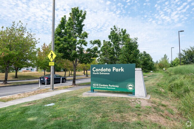 Cordata Park stands next to wide open spaces.