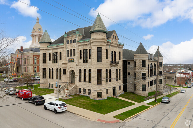 The Wabash County Building houses the Superior Court and Probation Office.