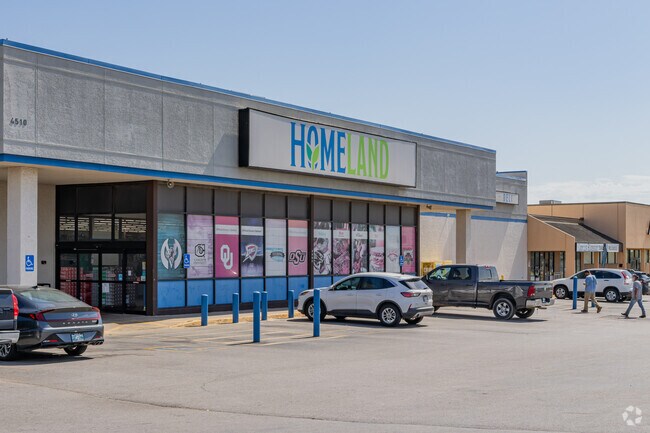 Homeland in the neighborhood serves as a grocery stop for Sullivan Village residents.