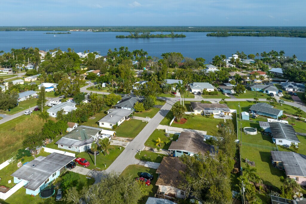 From above, the river can be seen from the Campbell Acres neighborhood.
