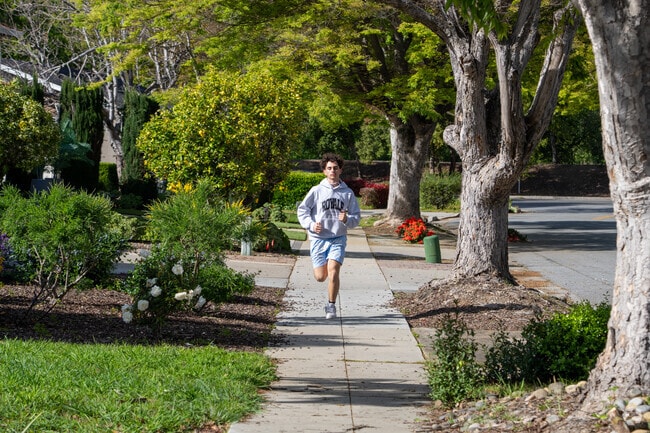 Shaded sidewalks and quiet streets in Shadow Brook make it a favorite for morning runs and fitness.