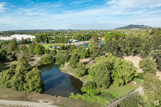 Timber Linn Park in Albany, OR is a beautiful park with waterfront views and activities.
