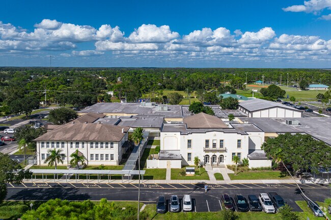 The Alva School is a public school centrally located in the community.