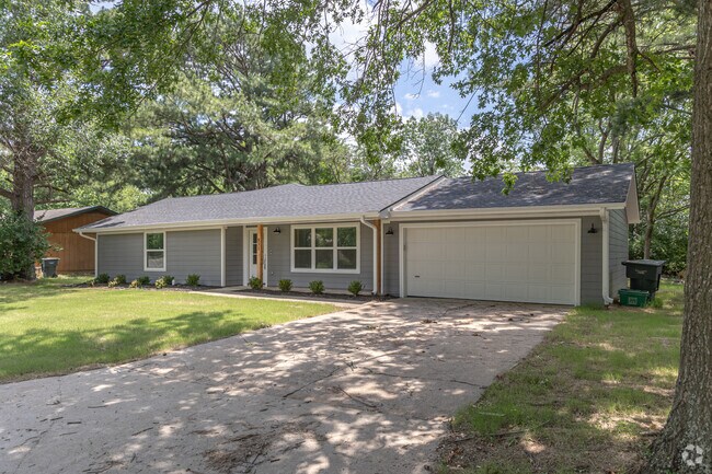 Ranch homes are common in more established parts of Fayetteville Junction.