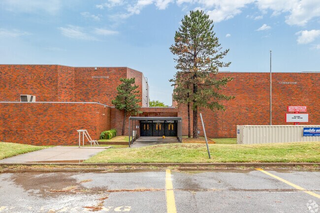 Central Junior High is located in the same location as Central High School in Tulsa.