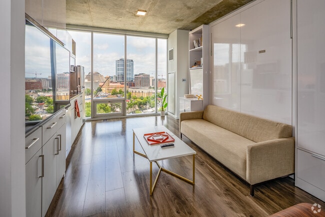 Studio - 367SF - Living Room