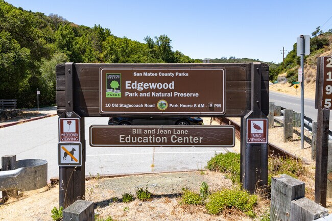 Edgewood Park and Natural Preserve is located on Old Stagecoach Rd in Emerald Lake Hills, CA.