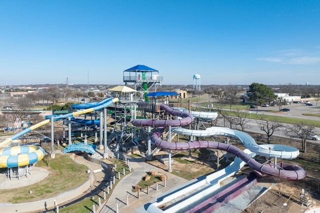 NRH20 in North Richland Hills is a popular location for summer fun and events.