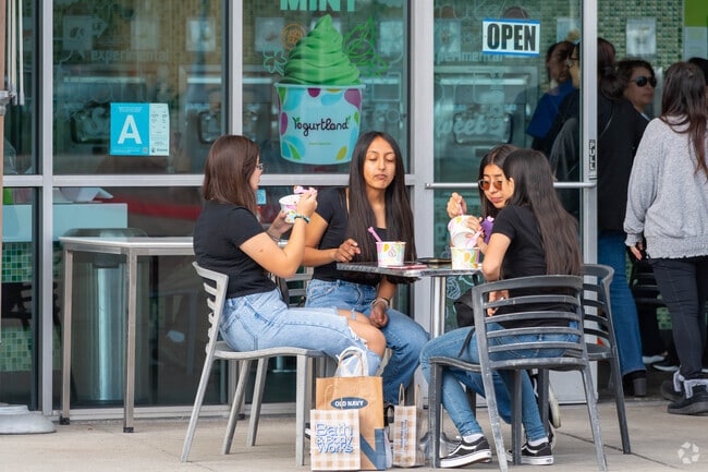 Stop by Yogurtland, a local favorite for yogurt.