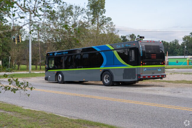 Neshota has a public bus system that stops throughout the neighborhood.