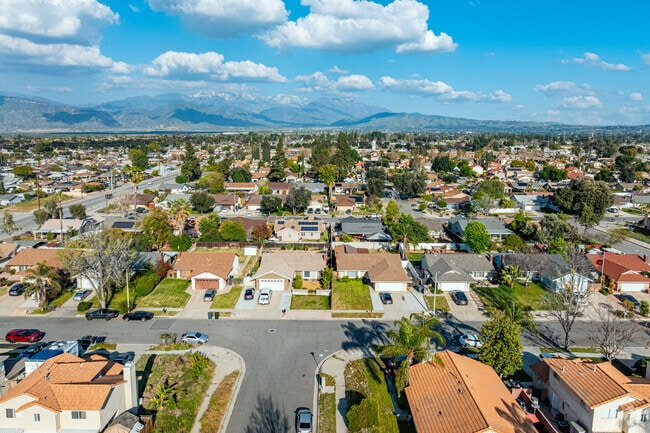 Most streets in the North Redlands neighborhood have mountain views.