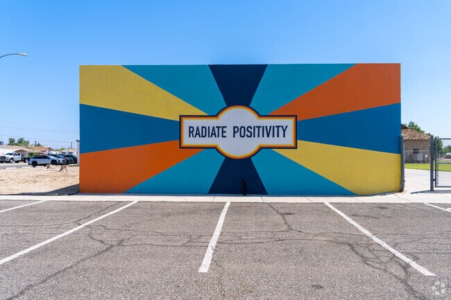 Parker radiates positivity and creativity throughout the city limits.