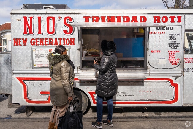 Flatbush has Caribbean restaurants from many nations.