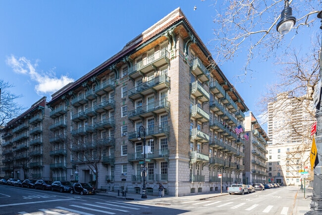 The Cherokee is a pre-war co-op building in Lenox Hill.
