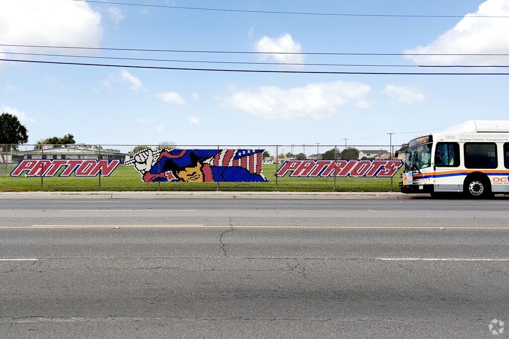 Patton Elementary's Patriots are in the Garden Grove Unified School District.